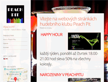 Tablet Screenshot of peachpit.cz